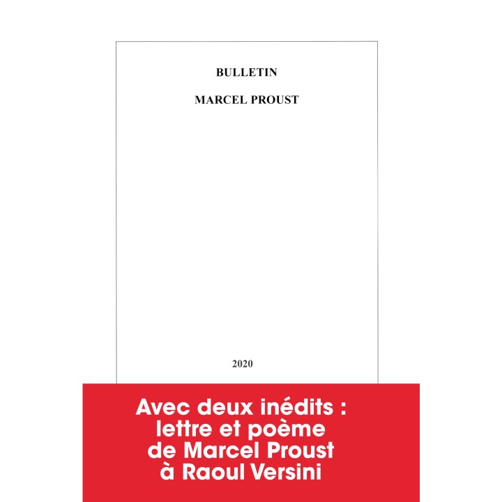 Bulletin Marcel Proust n°70 - 2020