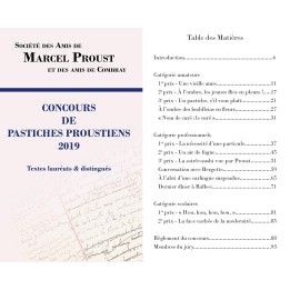 Recueil des pastiches lauréats du concours 2019