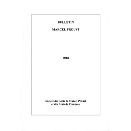 Bulletin Marcel Proust n°68 - 2018