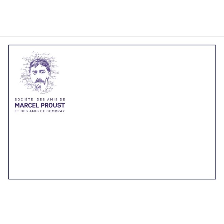 Carte postale Marcel Proust