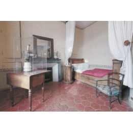 (avant travaux) carte postale de la Maison - la chambre de Marcel