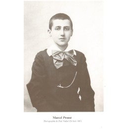 Carte postale portrait de Marcel Proust enfant