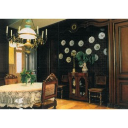 carte postale de la Maison - la salle à manger - 1