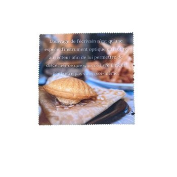 Essuie lunettes madeleine...