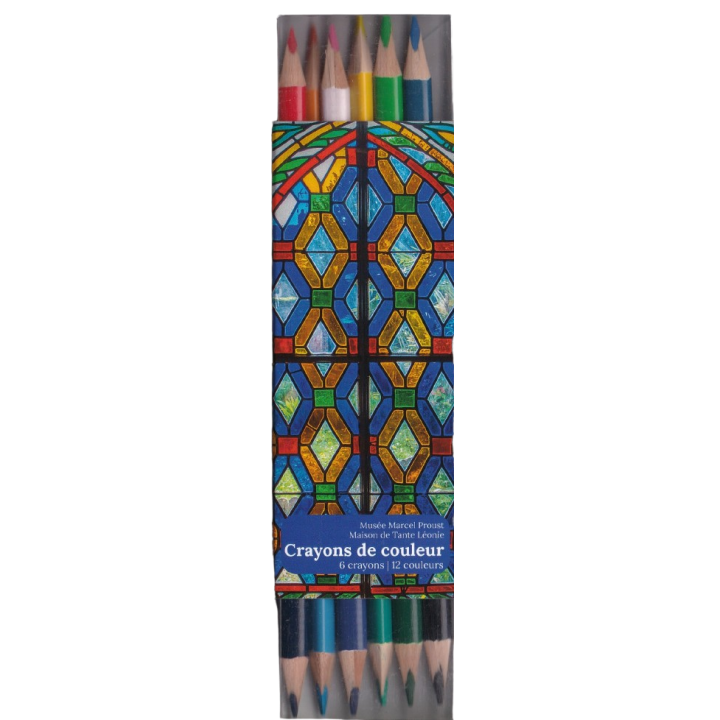 Boîte de crayons de couleur Maison de Tante Léonie