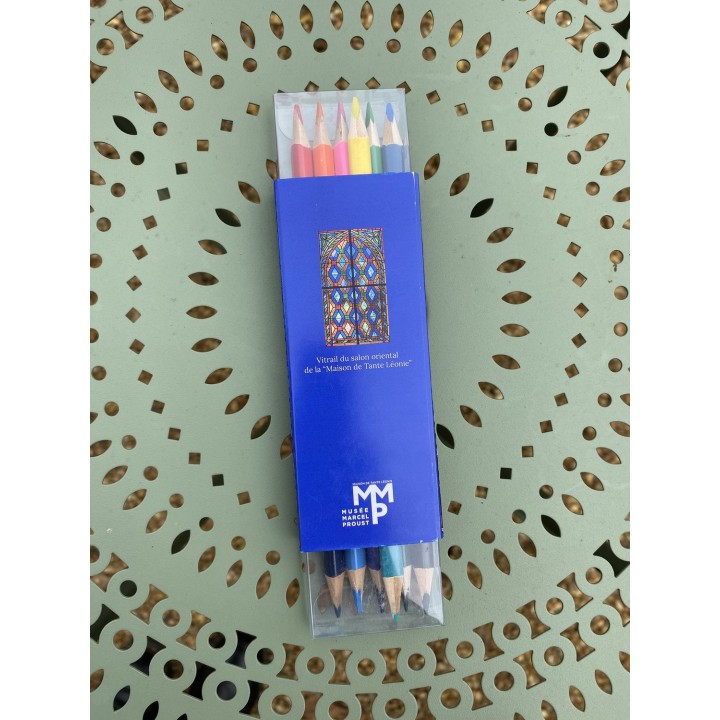 Boîte de crayons de couleur Maison de Tante Léonie
