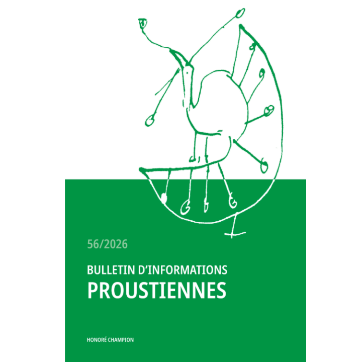 Bulletin d'informations proustiennes N° 56 – 2026
