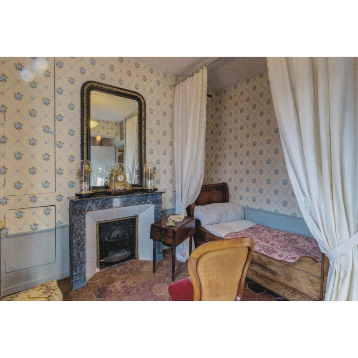 (après travaux) carte postale de la Maison - la chambre de Marcel