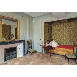 (après travaux) carte postale de la Maison - la chambre de la tante Léonie