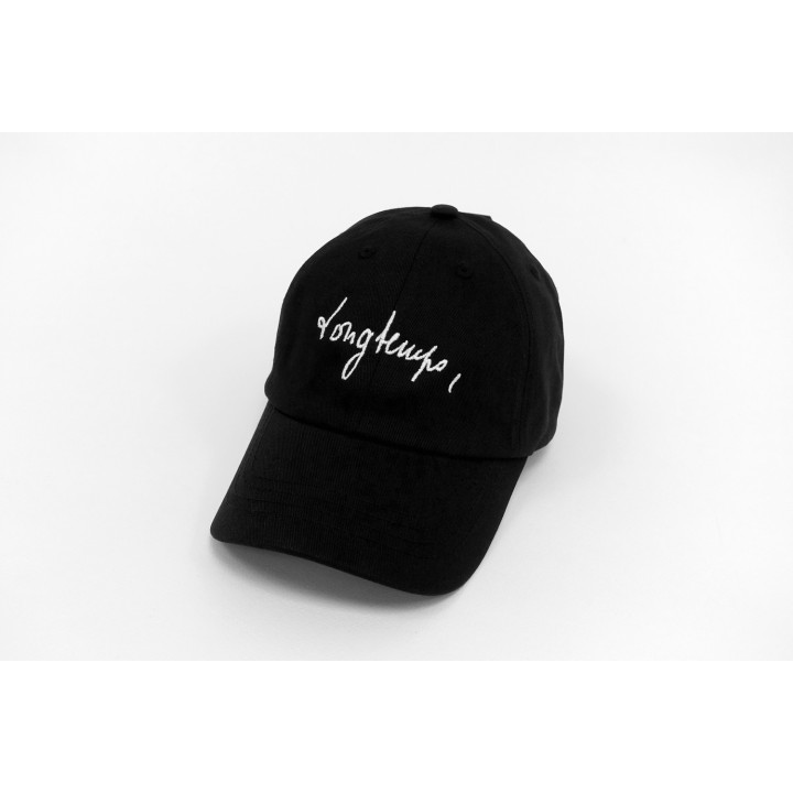Casquette avec citation "Longtemps,"