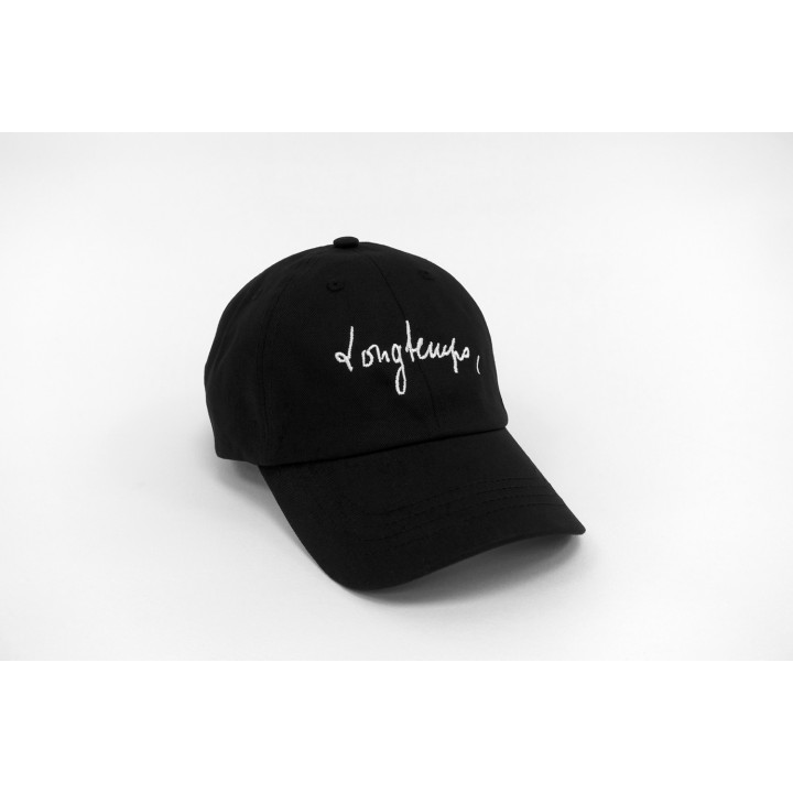 Casquette avec citation "Longtemps,"