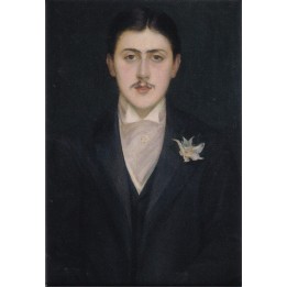 Magnet portrait de Marcel Proust par Jacques-Emile Blanche