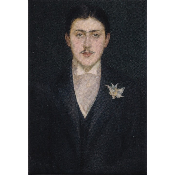 Magnet portrait de Marcel Proust par Jacques-Emile Blanche