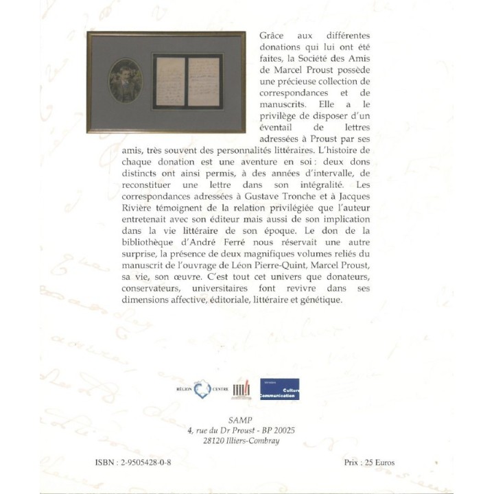 Correspondance et Manuscrits